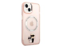 Funda rígida Karl Lagerfeld KLHMP14MHNKCIP para iPhone 14 Plus de 6,7" rosa/rosa, icónica Karl&Choup Funda rígida Karl Lagerfeld KLHMP14MHNKCIP para iPhone 14 Plus de 6,7" rosa/rosa, icónica Karl&Choup