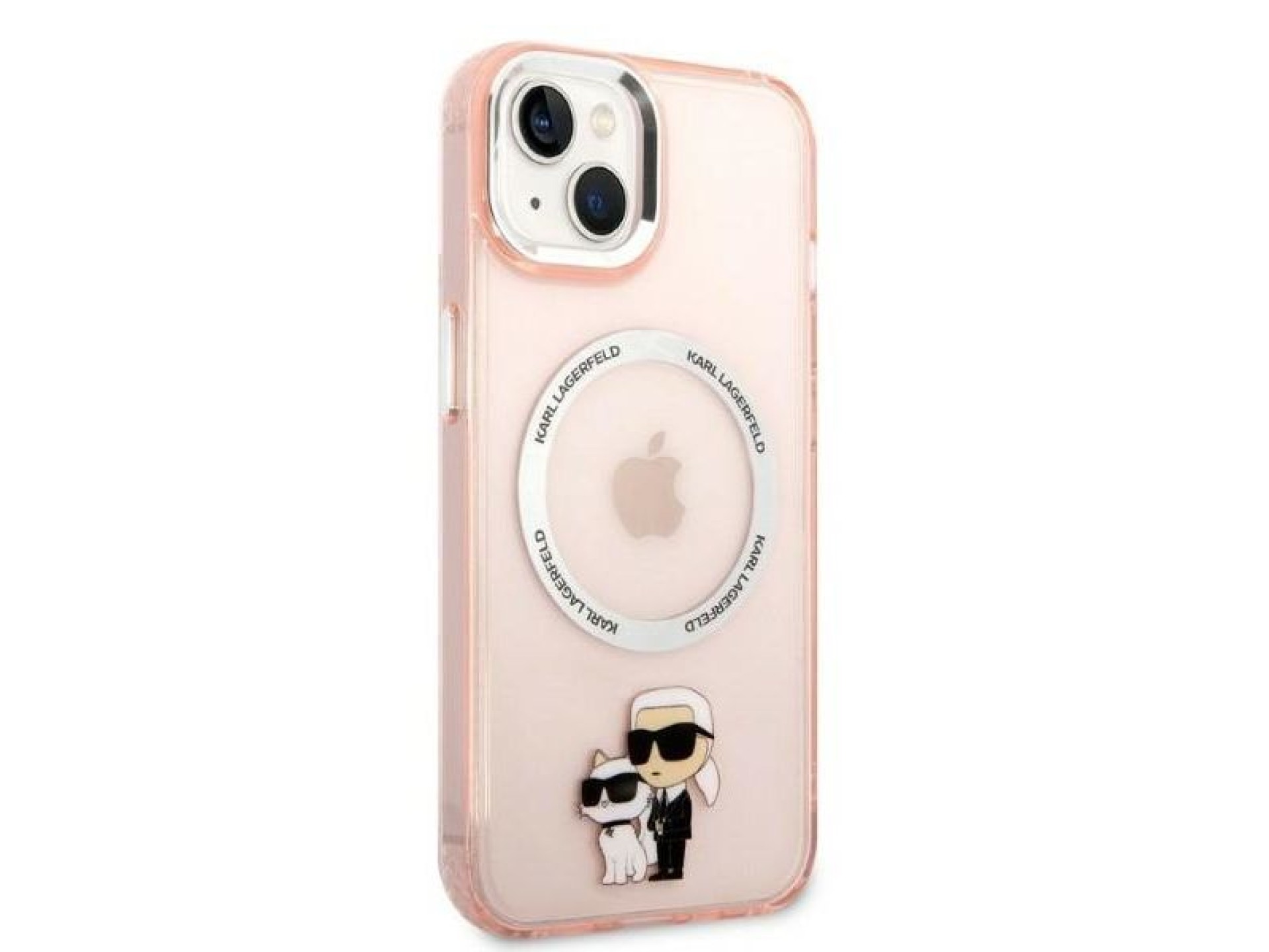 Funda rígida Karl Lagerfeld KLHMP14MHNKCIP para iPhone 14 Plus de 6,7