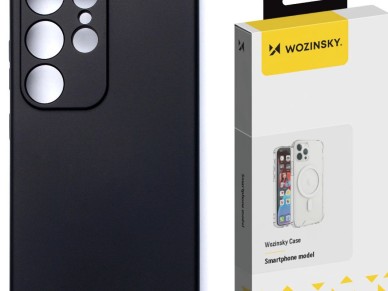 Wozinsky Soft Case for Samsung Galaxy S25 - Black Wozinsky Soft Case for Samsung Galaxy S25 - Black