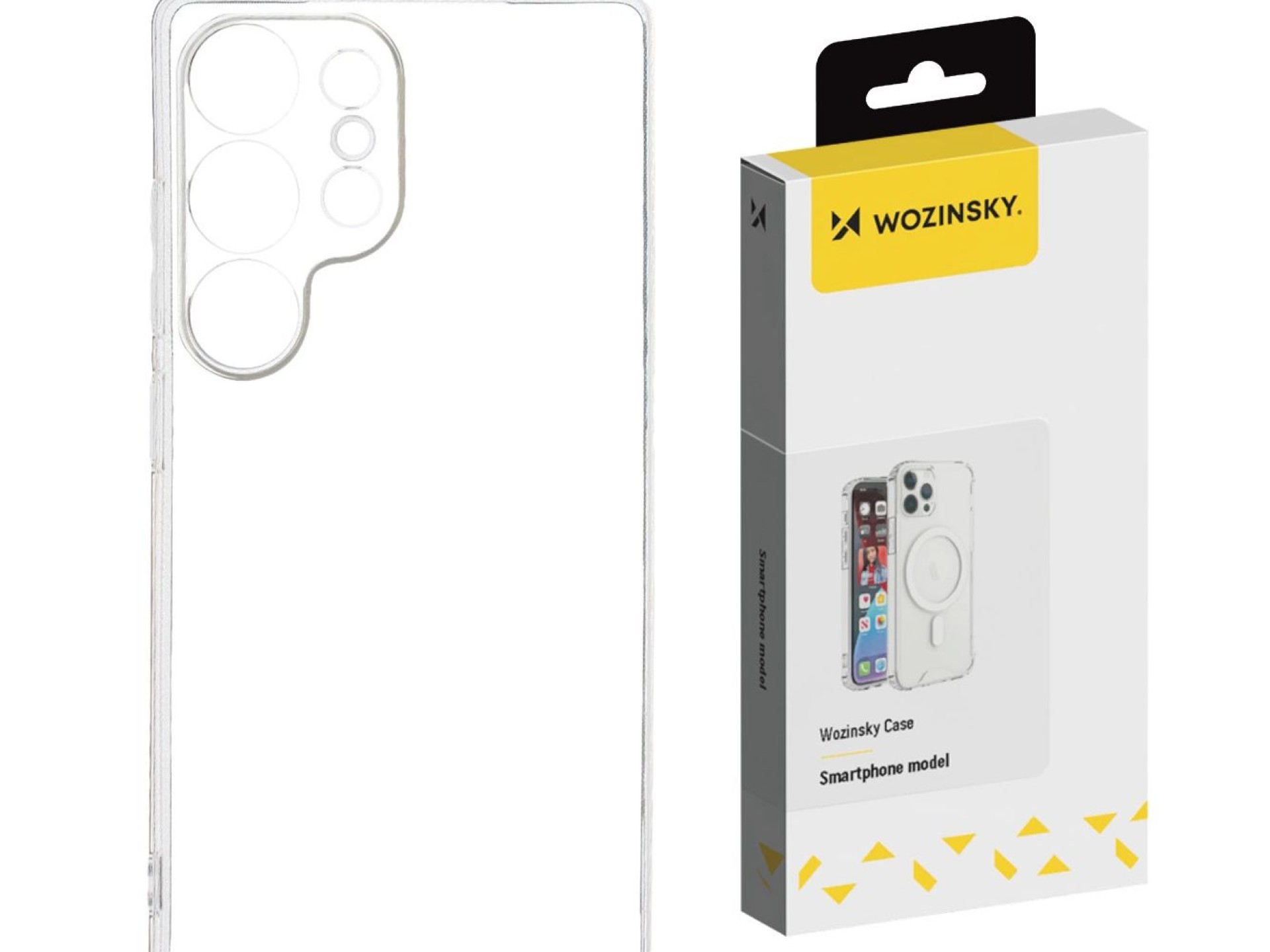 Wozinsky Ultra Clear Case for Samsung Galaxy S25 - Transparent