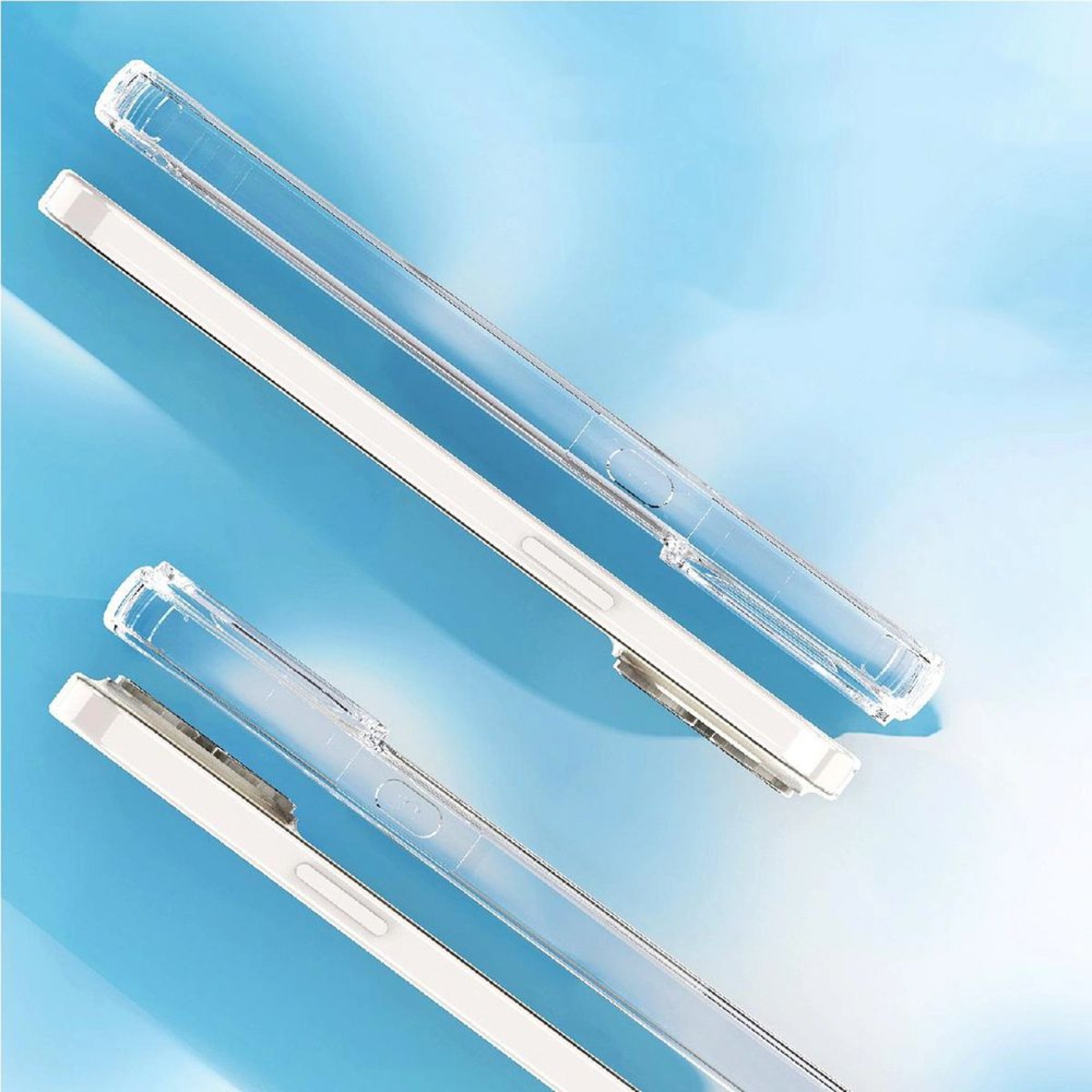 Funda Wozinsky transparente con esquinas MagSafe para Samsung Galaxy S25 - Transparente