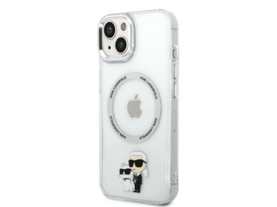 Karl Lagerfeld KLHMP14MHNKCIT iPhone 14 Plus 6.7" hardcase transparent Iconic Karl&Choupette Magsafe Karl Lagerfeld KLHMP14MHNKCIT iPhone 14 Plus 6.7" hardcase transparent Iconic Karl&Choupette Magsafe