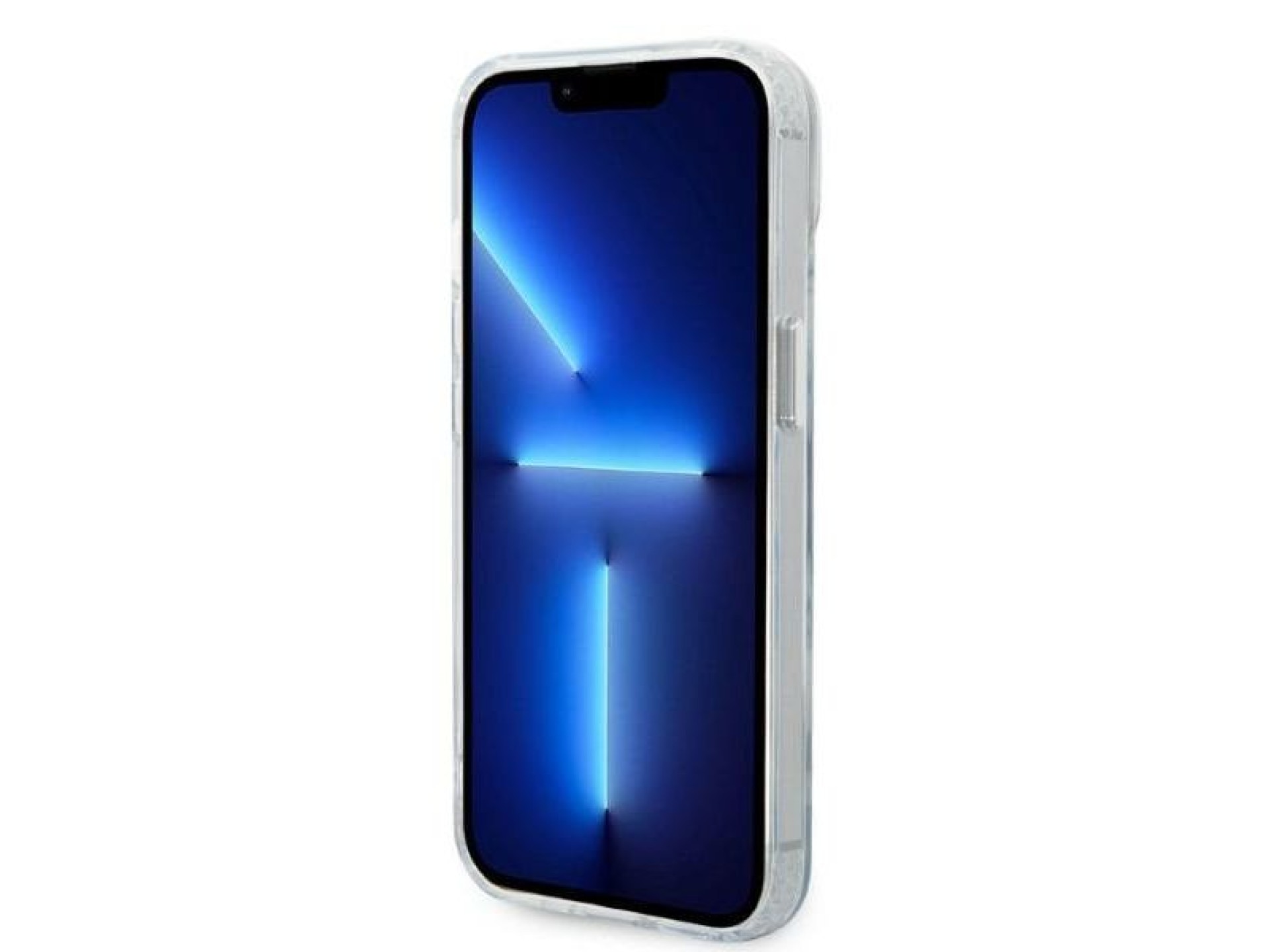 Capa rígida transparente Karl Lagerfeld KLHMP14MHNKCIT para iPhone 14 Plus de 6,7 polegadas com MagS
