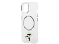 Capa rígida transparente Karl Lagerfeld KLHMP14MHNKCIT para iPhone 14 Plus de 6,7 polegadas com MagS Capa rígida transparente Karl Lagerfeld KLHMP14MHNKCIT para iPhone 14 Plus de 6,7 polegadas com MagS