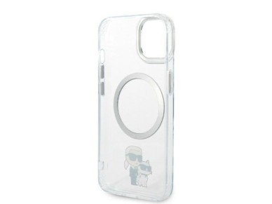 Karl Lagerfeld KLHMP14MHNKCIT iPhone 14 Plus 6.7" hardcase transparent Iconic Karl&Choupette Magsafe Karl Lagerfeld KLHMP14MHNKCIT iPhone 14 Plus 6.7" hardcase transparent Iconic Karl&Choupette Magsafe