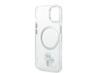 Capa rígida transparente Karl Lagerfeld KLHMP14MHNKCIT para iPhone 14 Plus de 6,7 polegadas com MagS Capa rígida transparente Karl Lagerfeld KLHMP14MHNKCIT para iPhone 14 Plus de 6,7 polegadas com MagS