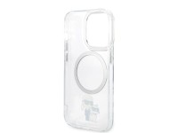 Funda Karl&Choupette MagSafe icónica de Karl Lagerfeld para iPhone 14 Pro - transparente Funda Karl&Choupette MagSafe icónica de Karl Lagerfeld para iPhone 14 Pro - transparente