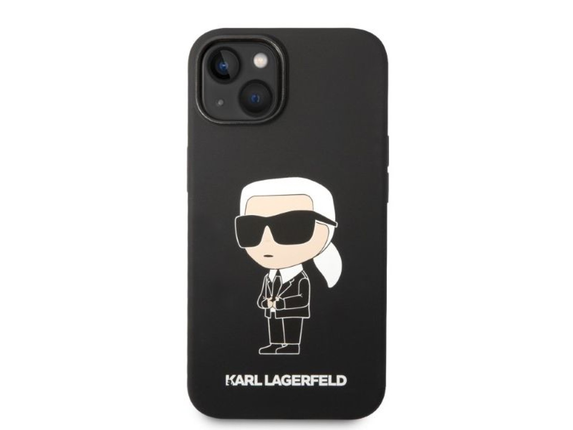 Funda rígida Karl Lagerfeld KLHMP14MSNIKBCK para iPhone 14 Plus de 6,7