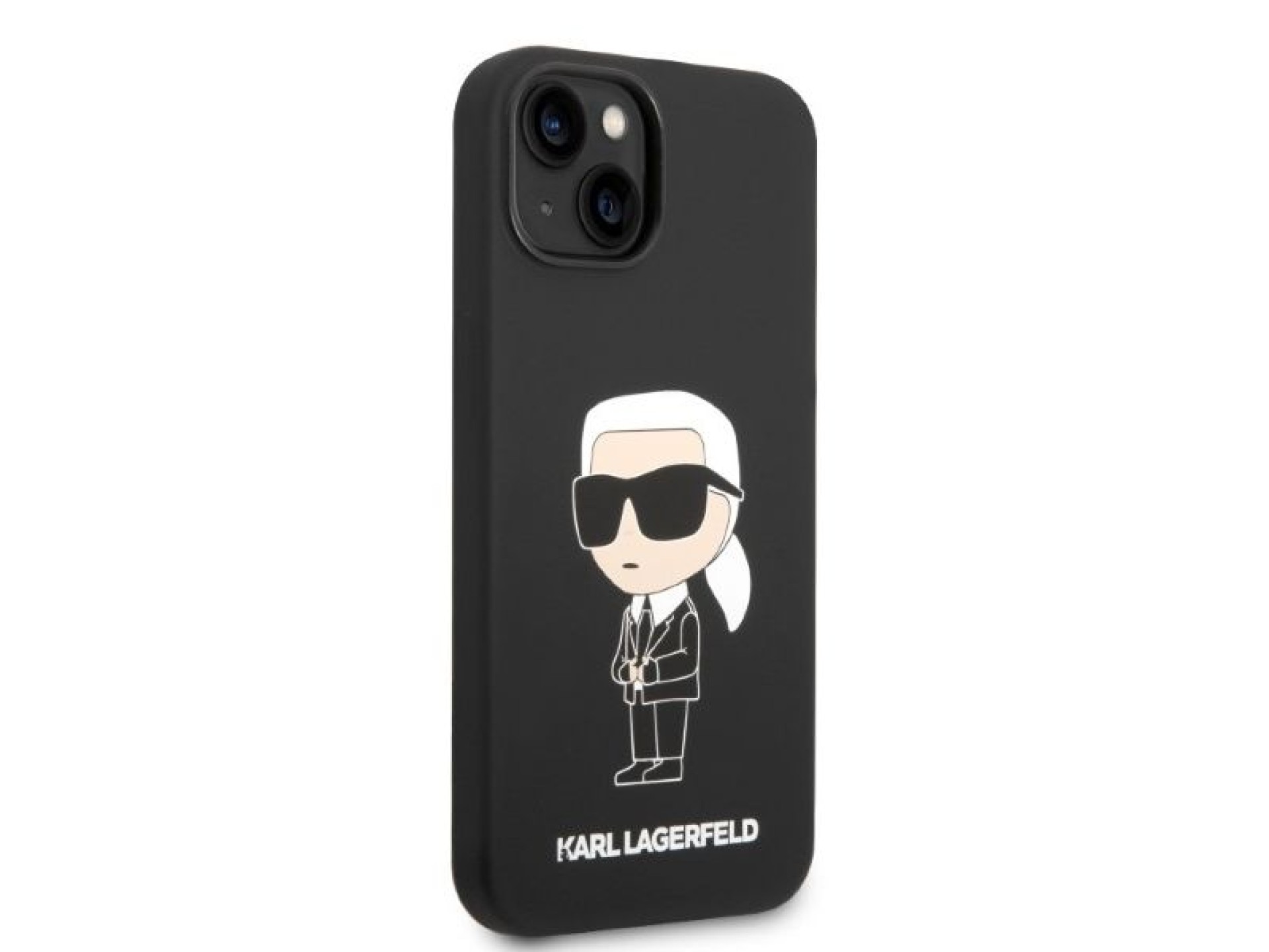 Funda rígida Karl Lagerfeld KLHMP14MSNIKBCK para iPhone 14 Plus de 6,7