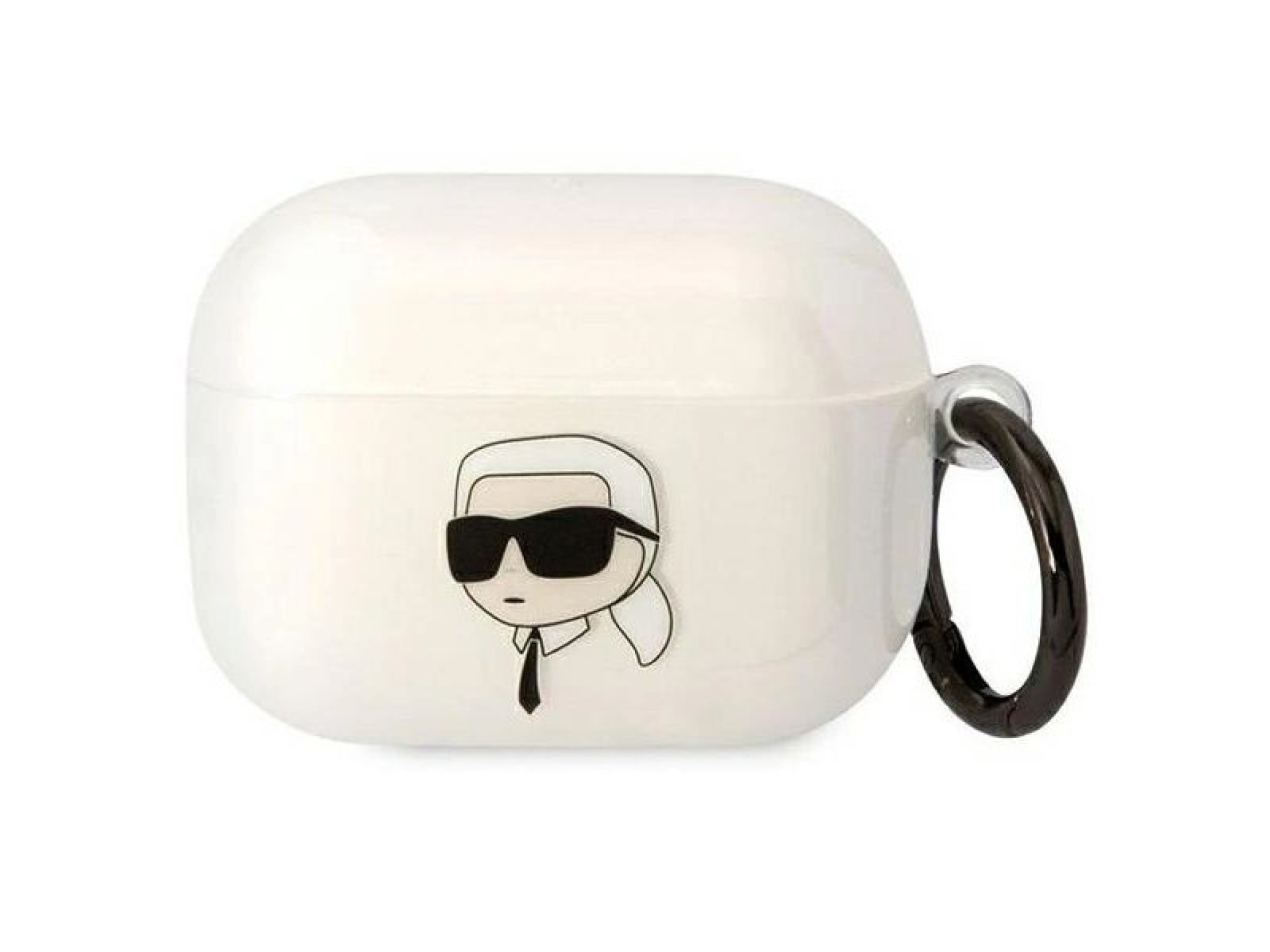 Karl Lagerfeld KLAPHNIKTCT AirPods Pro cover transparent Karl`s Head