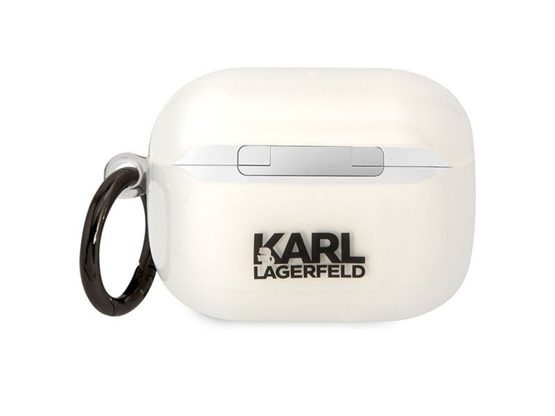 Karl Lagerfeld KLAPHNIKTCT AirPods Pro cover transparent Karl`s Head