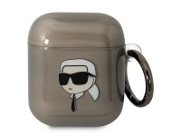 Karl Lagerfeld KLA2HNIKTCK AirPods 1/2 cover black/black Karl`s Head Karl Lagerfeld KLA2HNIKTCK AirPods 1/2 cover black/black Karl`s Head
