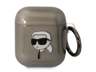 Karl Lagerfeld KLA2HNIKTCK AirPods 1/2 cover black/black Karl`s Head Karl Lagerfeld KLA2HNIKTCK AirPods 1/2 cover black/black Karl`s Head