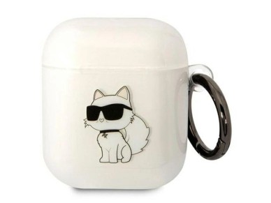 Karl Lagerfeld KLA2HNCHTCT Airpods 1/2 cover transparent Ikonik Choupette Karl Lagerfeld KLA2HNCHTCT Airpods 1/2 cover transparent Ikonik Choupette