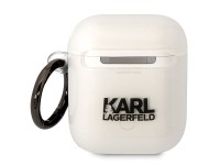 Karl Lagerfeld KLA2HNCHTCT Airpods 1/2 cover transparent Ikonik Choupette Karl Lagerfeld KLA2HNCHTCT Airpods 1/2 cover transparent Ikonik Choupette