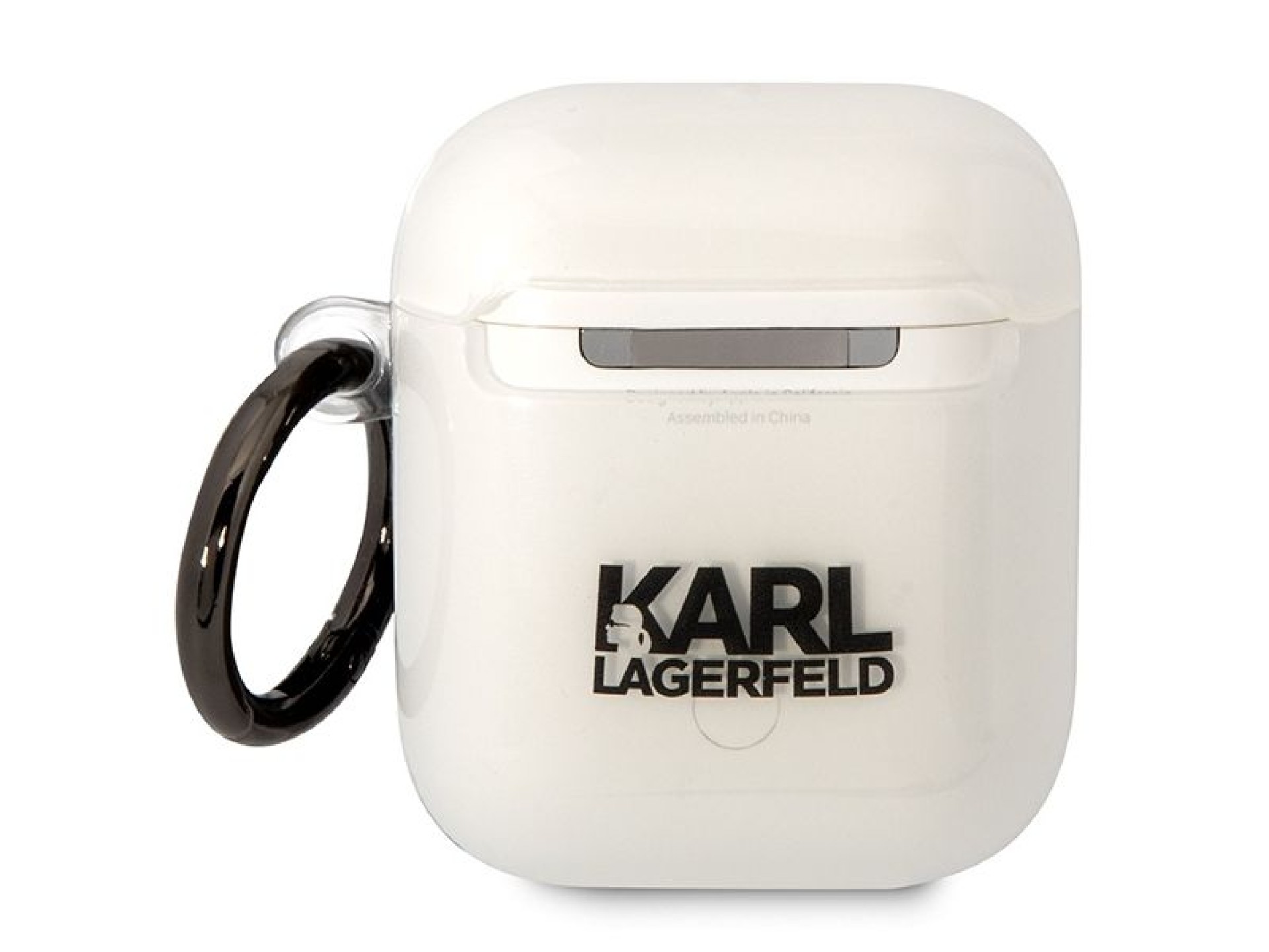 Karl Lagerfeld KLA2HNCHTCT Airpods 1/2 cover transparent Ikonik Choupette