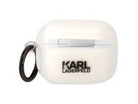 Funda transparente para AirPods Pro de Karl Lagerfeld KLAPHNCHTCT Ikonik Choupette Funda transparente para AirPods Pro de Karl Lagerfeld KLAPHNCHTCT Ikonik Choupette