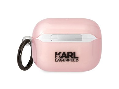 Karl Lagerfeld KLAPHNCHTCP Airpods Pro cover pink/pink Ikonik Choupette Karl Lagerfeld KLAPHNCHTCP Airpods Pro cover pink/pink Ikonik Choupette