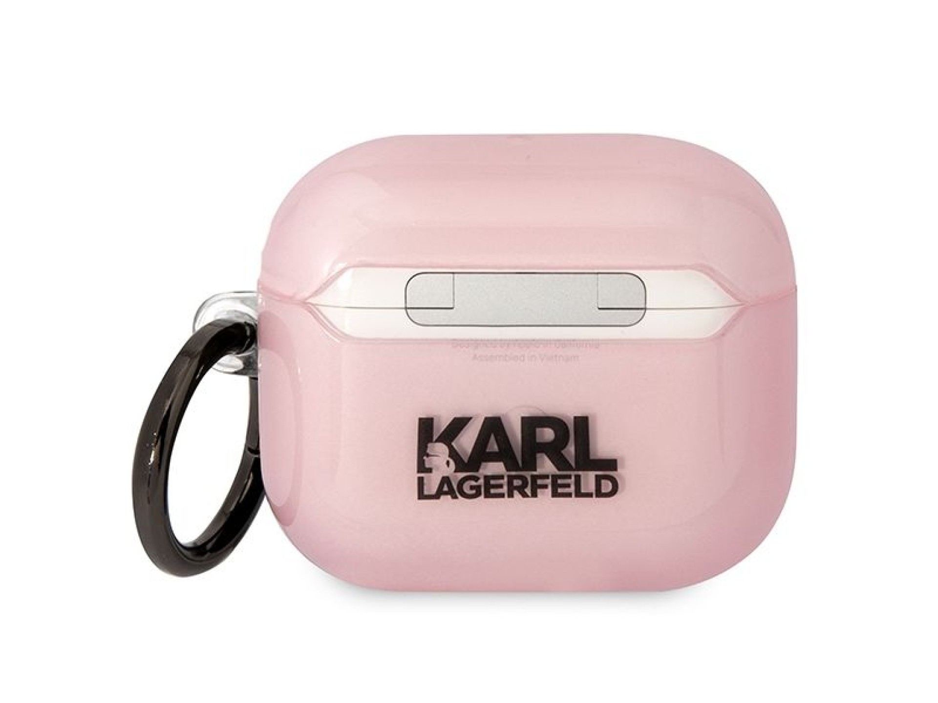 Karl Lagerfeld KLA3HNCHTCP Capa para AirPods 3 rosa/rosa Ikonik Choupette
