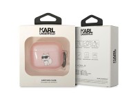 Karl Lagerfeld KLA3HNCHTCP Capa para AirPods 3 rosa/rosa Ikonik Choupette