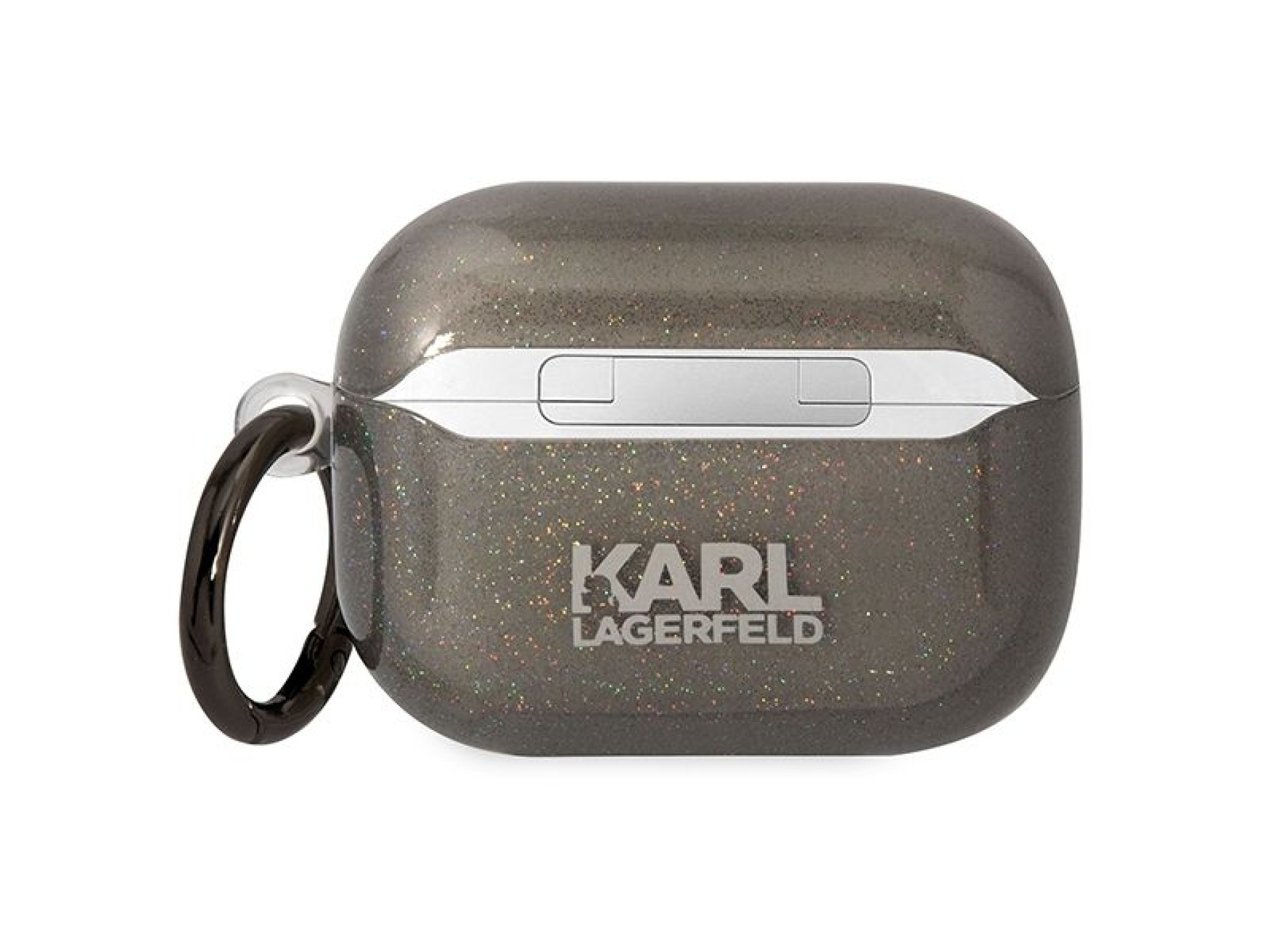 Karl Lagerfeld KLAPHNKCTGK Airpods Pro cover black/black Gliter Karl&Choupette