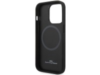 Capa BMW BMHMP14L22RFGR para iPhone 14 Pro 6.1" em couro bordô com padrão de diamante e MagSafe. Capa BMW BMHMP14L22RFGR para iPhone 14 Pro 6.1" em couro bordô com padrão de diamante e MagSafe.