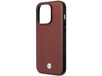 Case BMW BMHMP14X22RFGR iPhone 14 Pro Max 6.7" Burgundy/burgundy Leather Diamond Pattern MagSafe Case BMW BMHMP14X22RFGR iPhone 14 Pro Max 6.7" Burgundy/burgundy Leather Diamond Pattern MagSafe