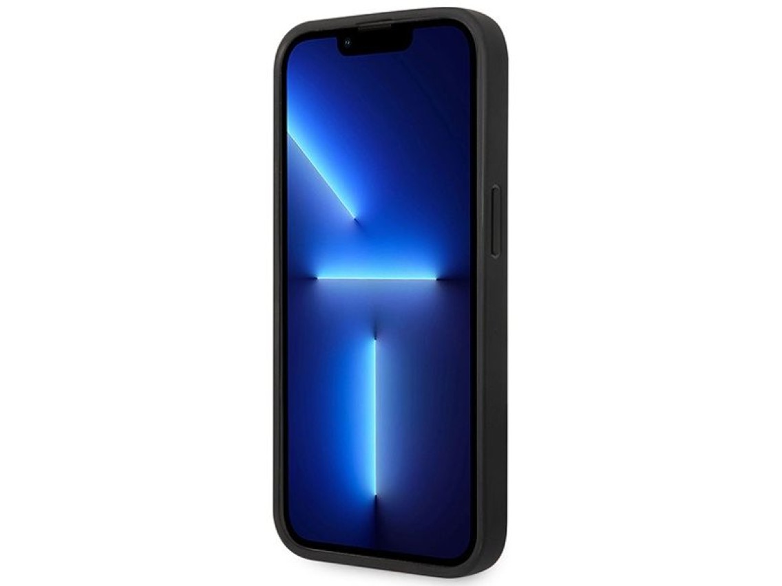 Funda BMW BMHMP14L22RPSR para iPhone 14 Pro de 6,1" color burdeos/burdeos con asientos de cuero y Ma
