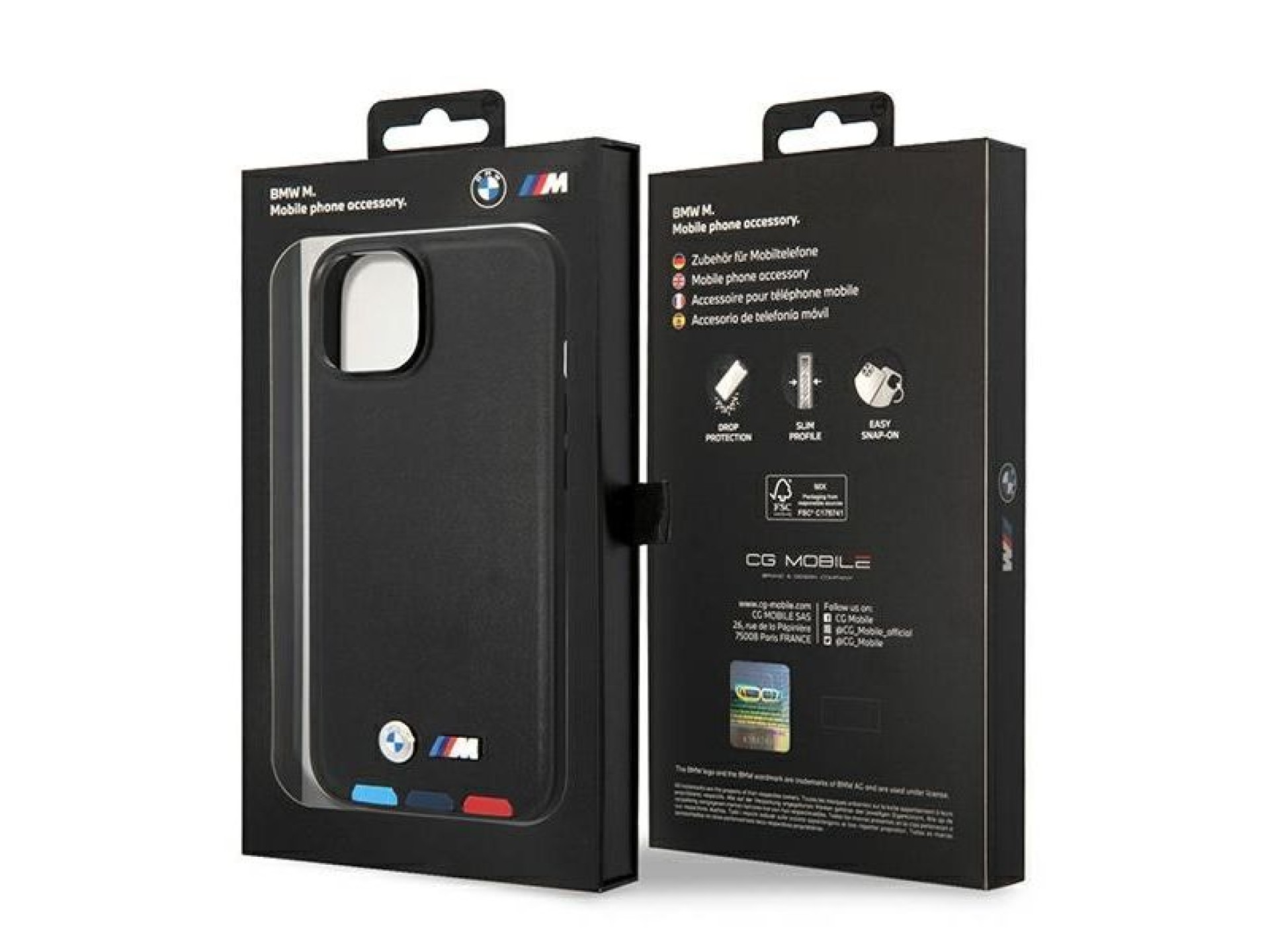 Capa BMW BMHMP14M22PTDK para iPhone 14 Plus 6.7