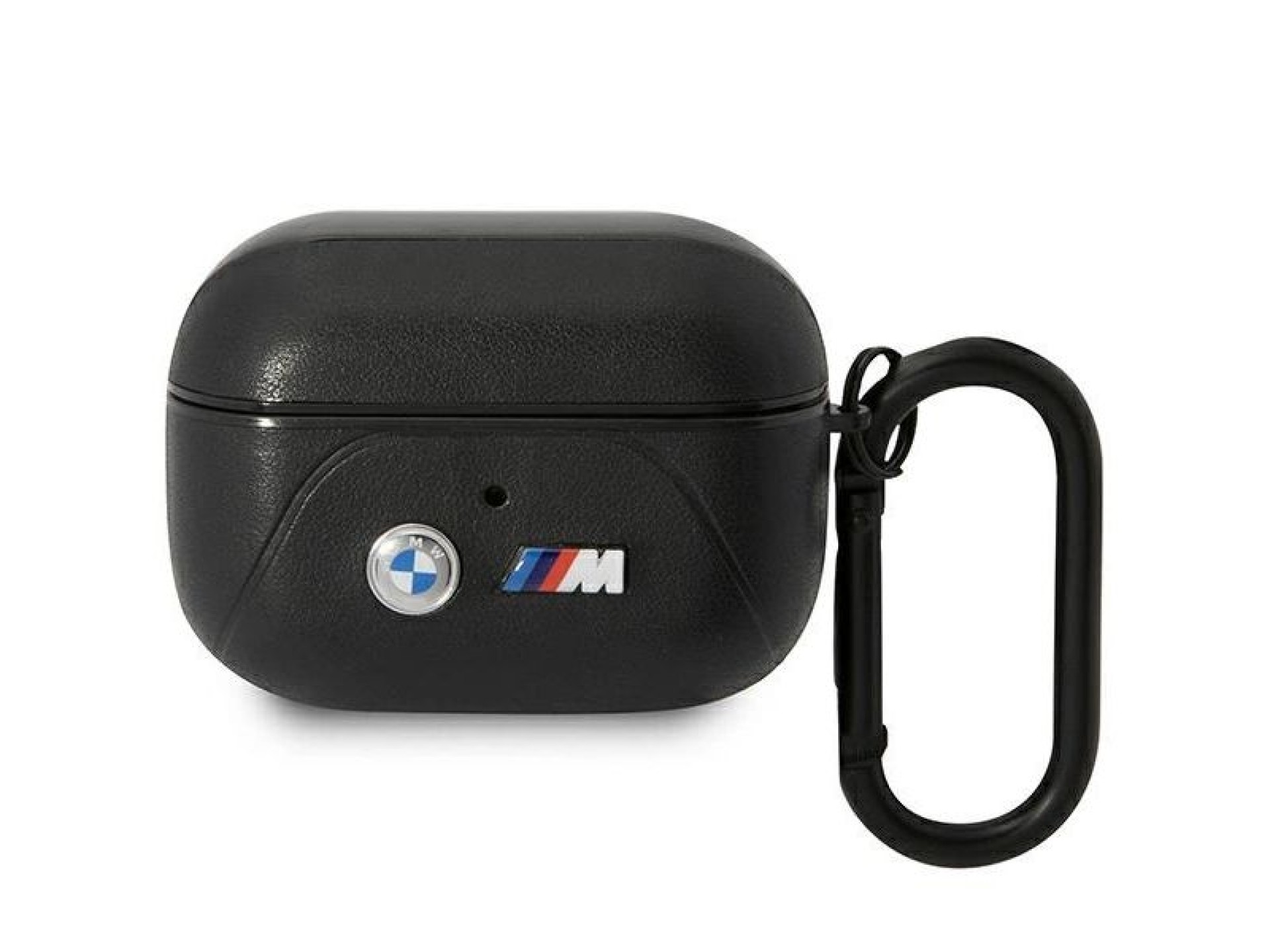 BMW BMAP22PVTK AirPods Pro cover black/black Leather Curved Line