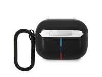 BMW BMAP22PVTK AirPods Pro cover black/black Leather Curved Line BMW BMAP22PVTK AirPods Pro cover black/black Leather Curved Line