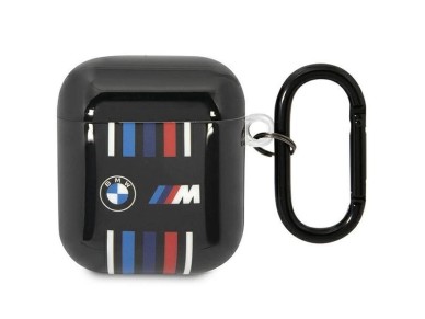 BMW BMA222SWTK AirPods 1/2 cover black/black Multiple Colored Lines BMW BMA222SWTK AirPods 1/2 cover black/black Multiple Colored Lines