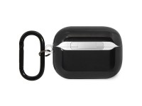 Funda para AirPods Pro BMW BMAP22SWTK negra/negra con líneas multicolores Funda para AirPods Pro BMW BMAP22SWTK negra/negra con líneas multicolores