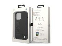 Case BMW BMHCP14XSLLBK iPhone 14 Pro Max 6.7 "black / black Leather Stamp Case BMW BMHCP14XSLLBK iPhone 14 Pro Max 6.7 "black / black Leather Stamp