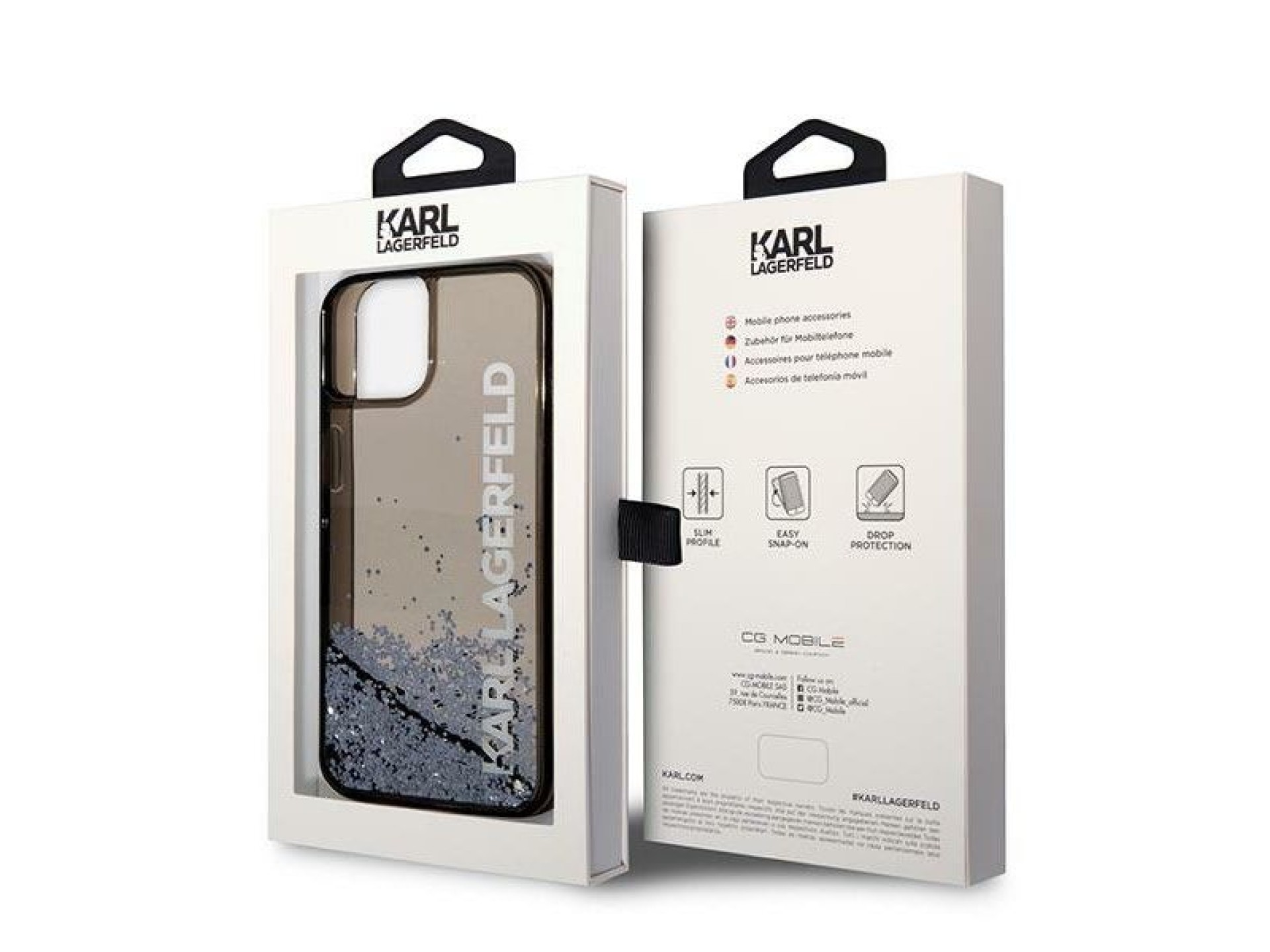 Karl Lagerfeld KLHCP14SLCKVK iPhone 14 6.1