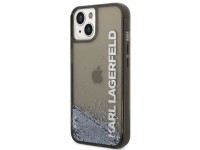 Funda Karl Lagerfeld Liquid Glitter Elong para iPhone 14 Plus - negra Funda Karl Lagerfeld Liquid Glitter Elong para iPhone 14 Plus - negra