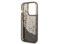 Capa Karl Lagerfeld Liquid Glitter Elong para iPhone 14 Pro - preta Capa Karl Lagerfeld Liquid Glitter Elong para iPhone 14 Pro - preta