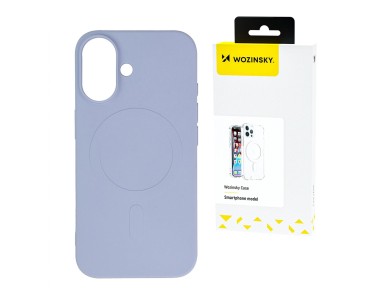 Wozinsky Silicone Case Magsafe Magnetic Case for Samsung Galaxy S25 - Purple Wozinsky Silicone Case Magsafe Magnetic Case for Samsung Galaxy S25 - Purple