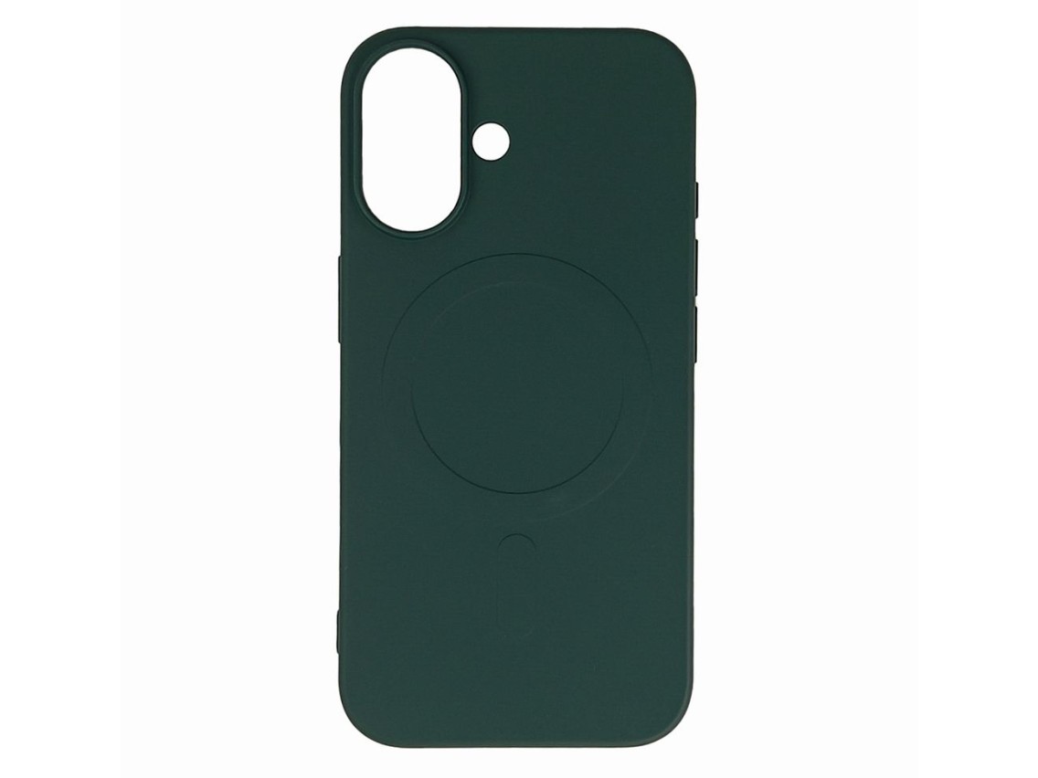 Funda de silicona l�quida MagSafe para Samsung Galaxy S25 - Verde