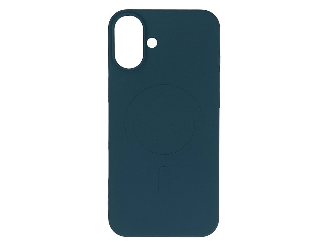 Funda de silicona líquida MagSafe para Samsung Galaxy S25 - Azul