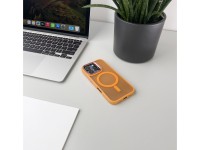 Funda Wozinsky Fashion Case MagSafe para Samsung Galaxy S25 - naranja Funda Wozinsky Fashion Case MagSafe para Samsung Galaxy S25 - naranja