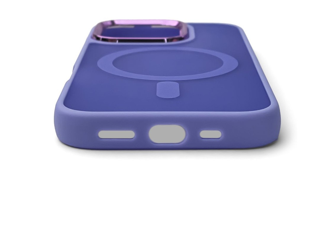 Funda Wozinsky Fashion Case MagSafe para Samsung Galaxy S25 - morado