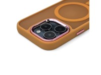 Funda Wozinsky Fashion Case MagSafe para Samsung Galaxy S25 - naranja Funda Wozinsky Fashion Case MagSafe para Samsung Galaxy S25 - naranja