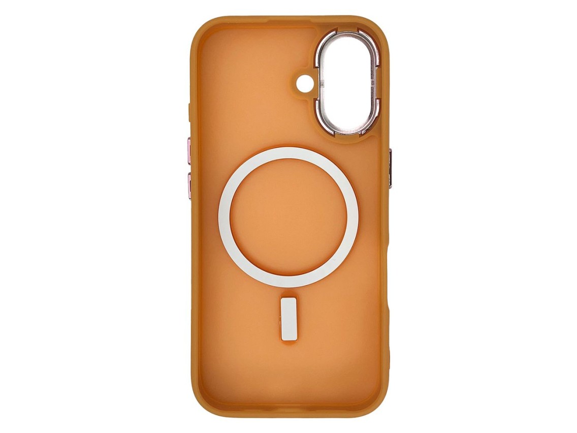 Funda Wozinsky Fashion Case MagSafe para Samsung Galaxy S25 - naranja