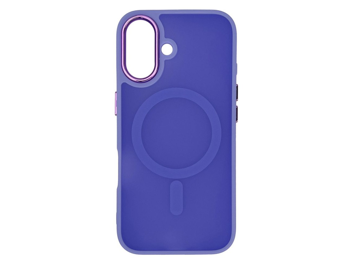 Funda Wozinsky Fashion Case MagSafe para Samsung Galaxy S25 - morado