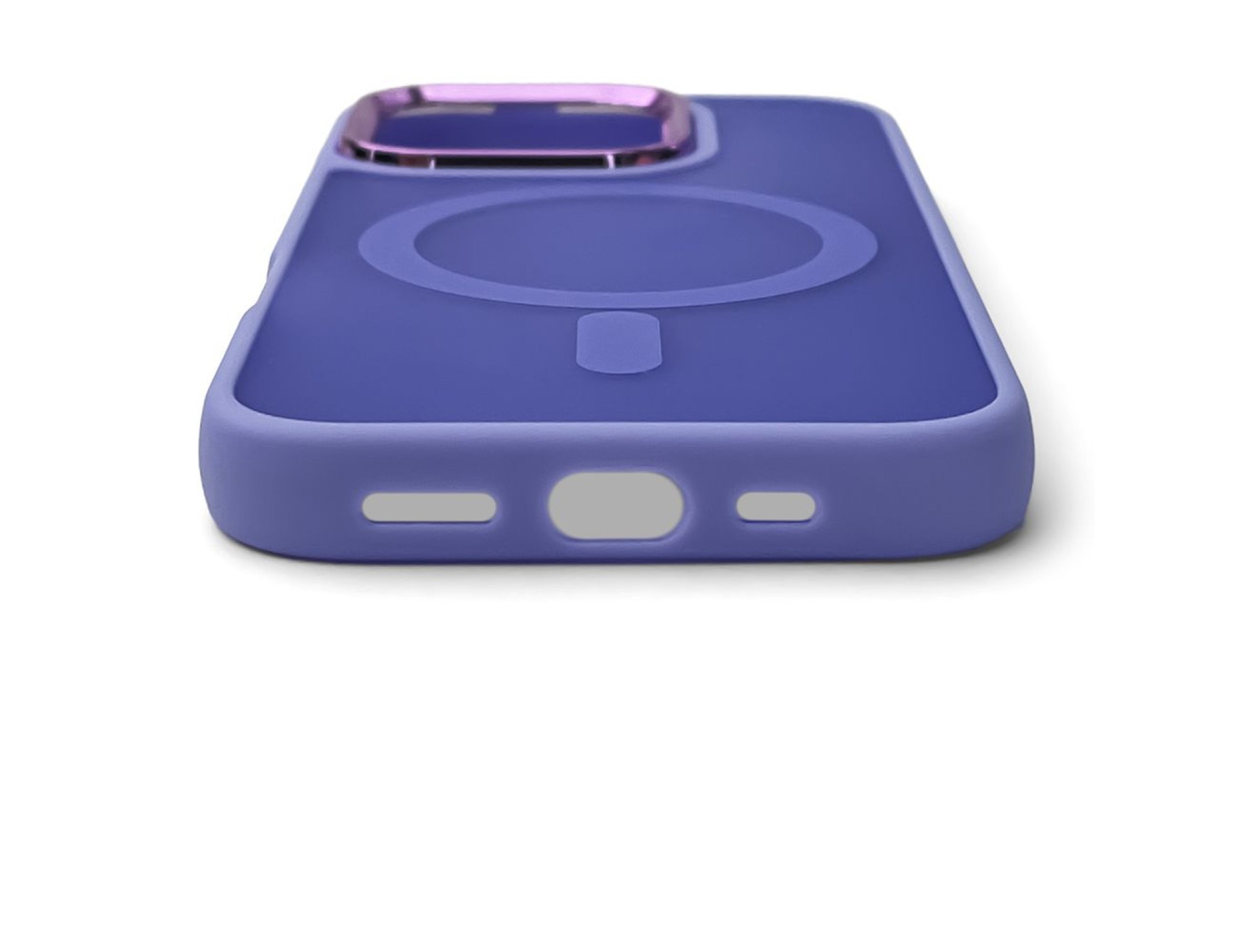 Funda Wozinsky Fashion Case MagSafe para Samsung Galaxy S25 - morado