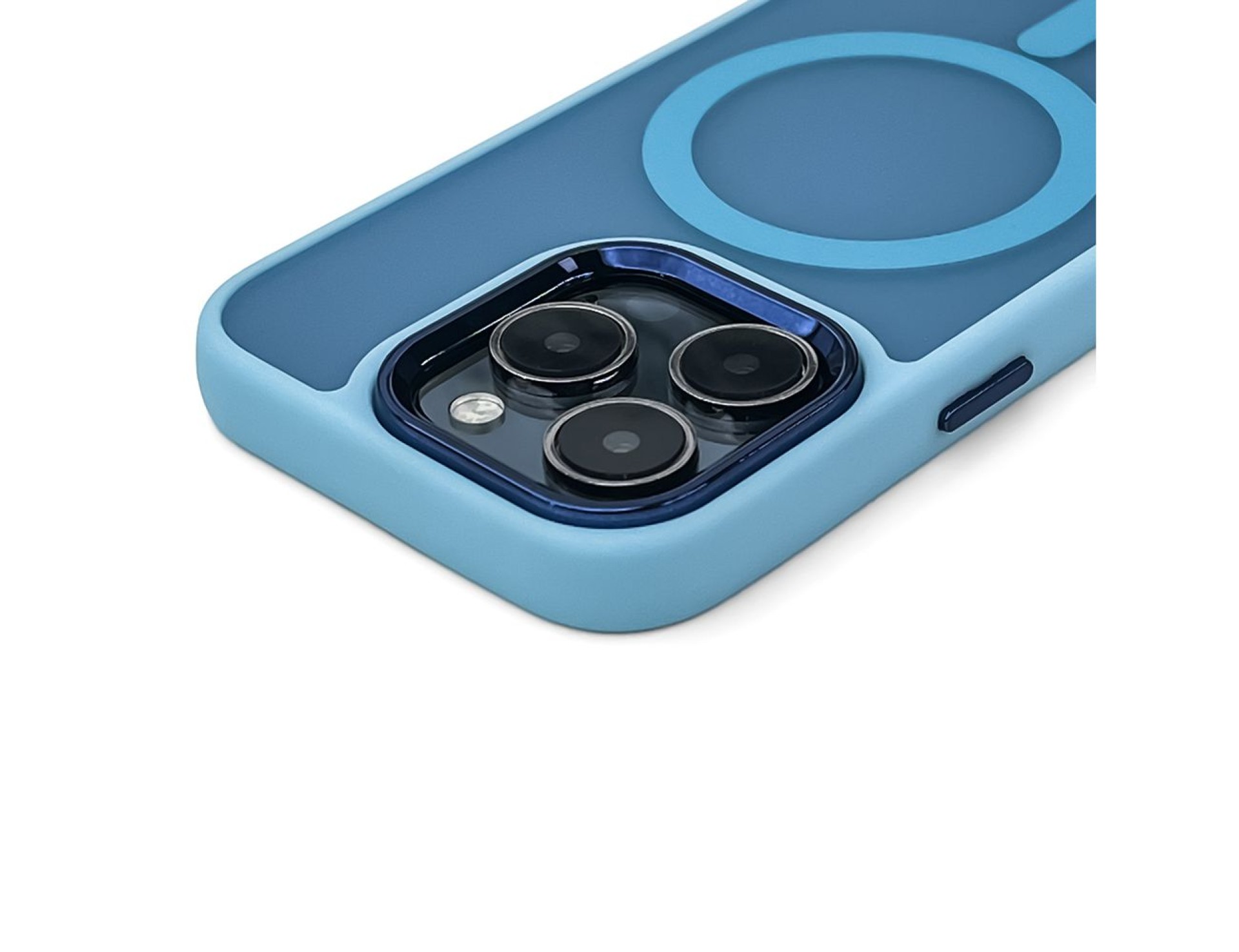 Capa Wozinsky Fashion MagSafe para Samsung Galaxy S25 - Azul