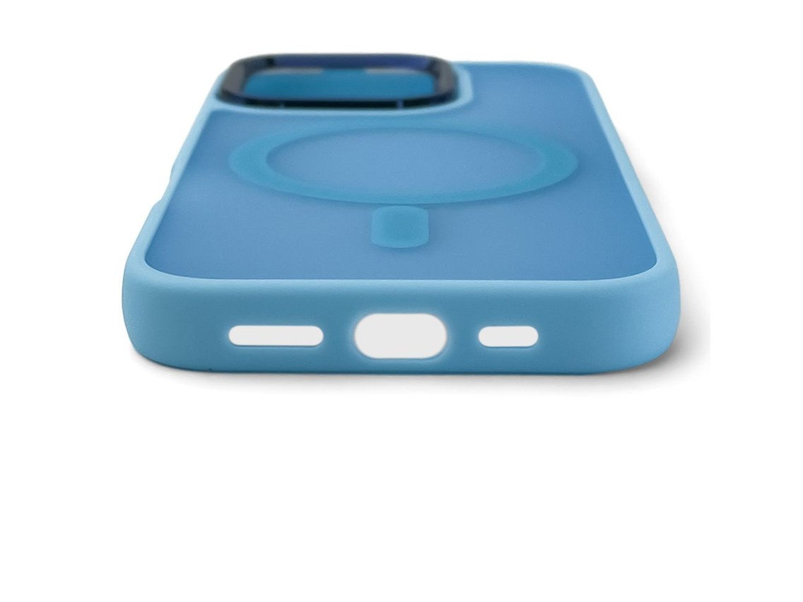 Capa Wozinsky Fashion MagSafe para Samsung Galaxy S25 - Azul