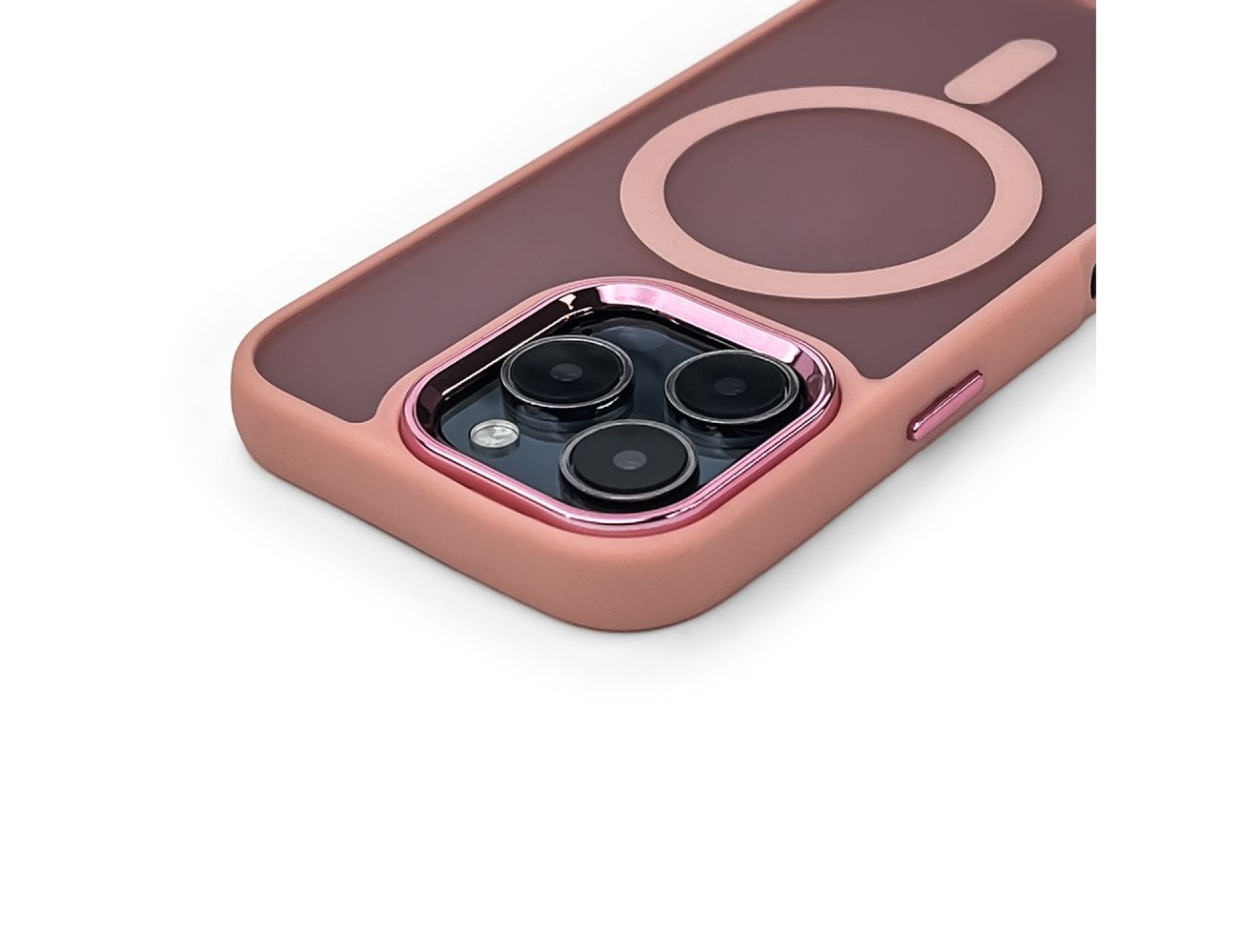 Wozinsky Fashion Case MagSafe for Samsung Galaxy S25 - Pink