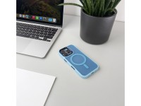 Capa Wozinsky Fashion MagSafe para Samsung Galaxy S25 - Azul Capa Wozinsky Fashion MagSafe para Samsung Galaxy S25 - Azul